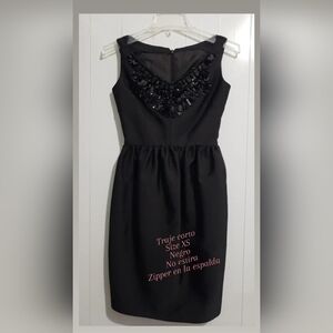 Short dress , black, size xs,  new